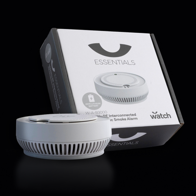 Watch Essentials Interconnected Photoelectric Smoke Alarm 5 Pack